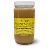 Altay Raw Mountain Honey - 100% Pure, Unfiltered, Unpasteurized, Ethically Sourced - Glass Jar, 454g /16oz