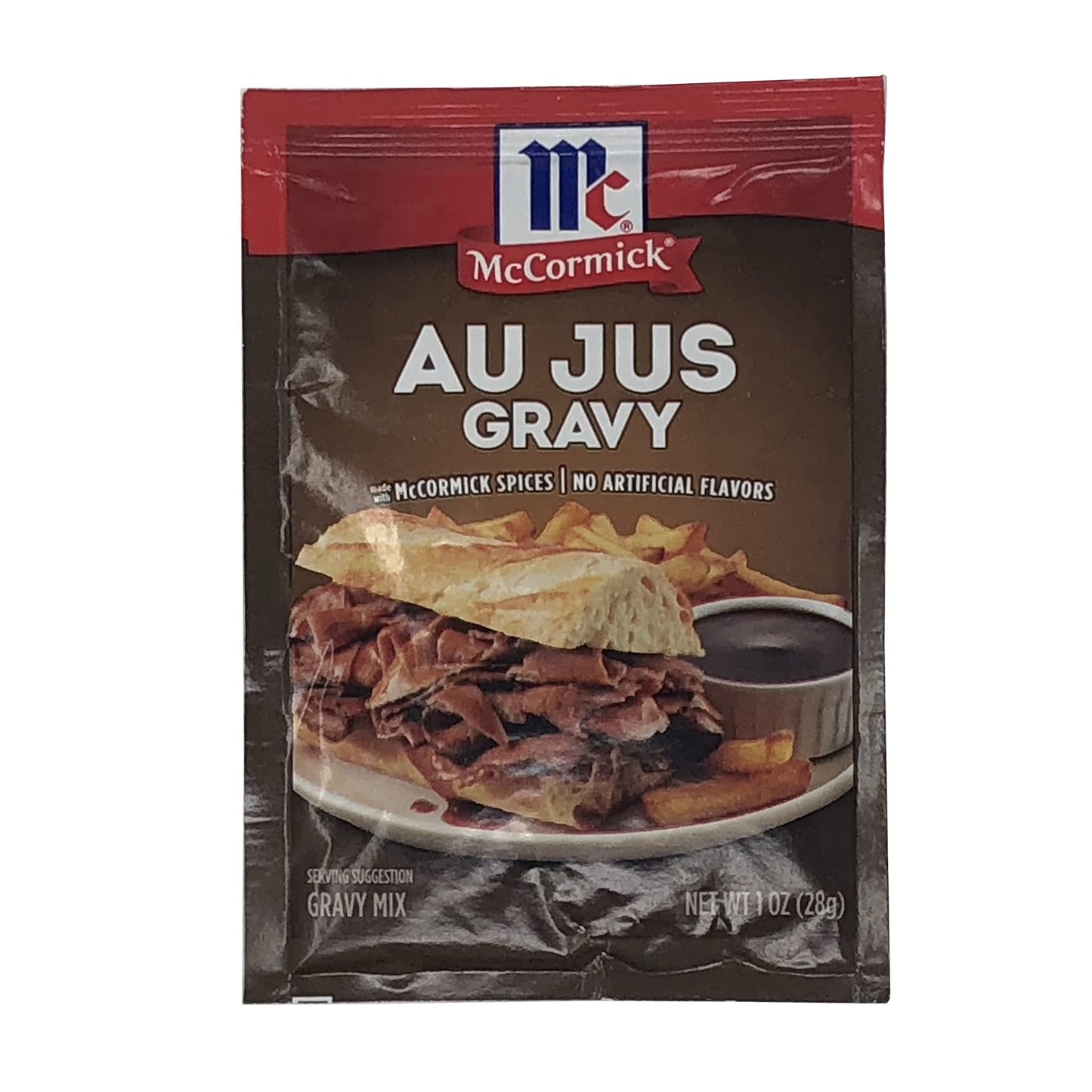 McCormick Au Jus Natural Style Gravy Mix 1.0 OZ(Pack of 12)