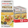 Bumble Bee Prime Protein on the Run Tuna Snack Kit, Pack of 12 - Gourmet Tuna Marinated in Olive Oil & Zesty Lemon with Crackers
