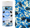 Mystic Sprinkles Graduation Day Sprinkles Mixes (Graduation Day! Blue & White Sprinkle Mix 3.8Oz)