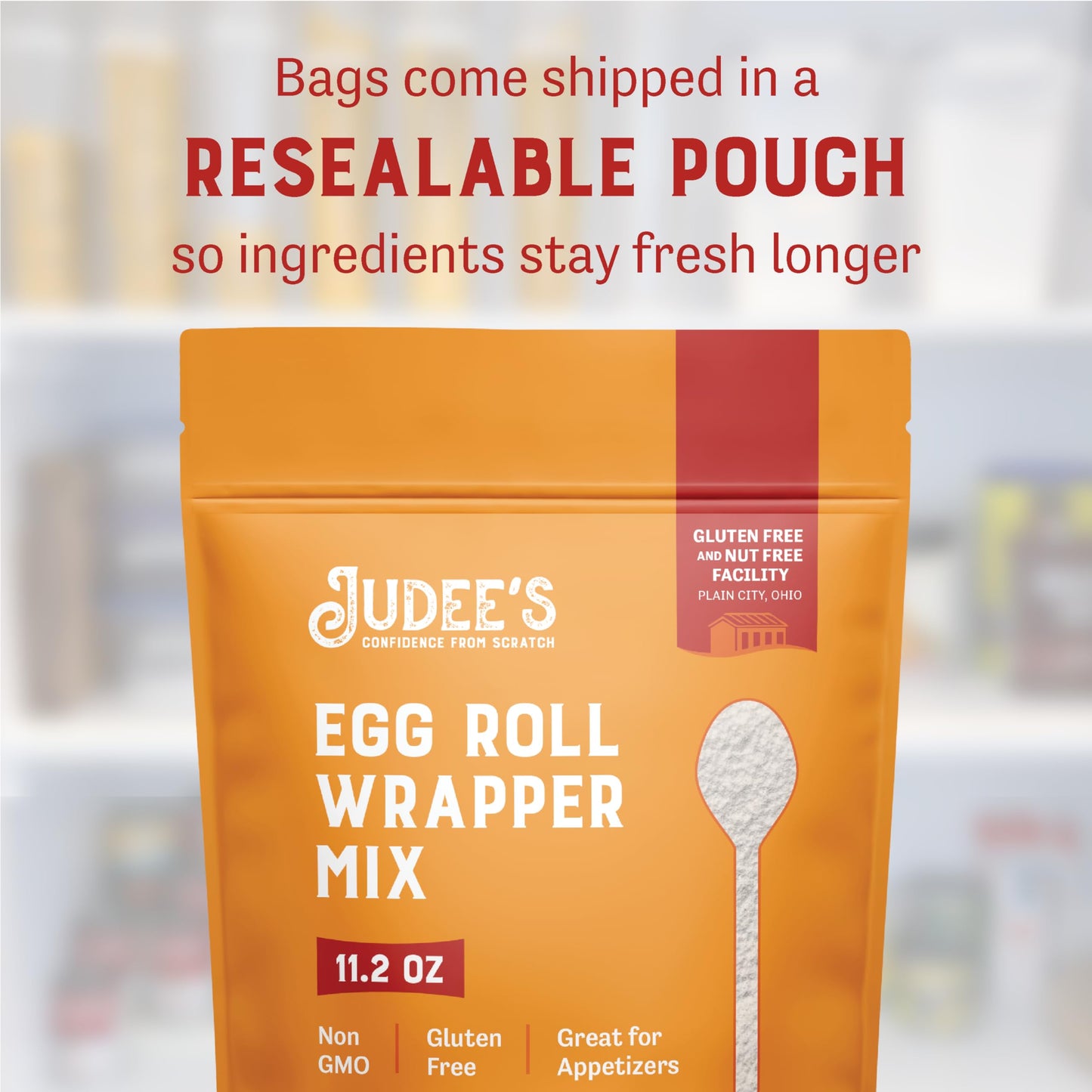 Judee'S Egg Roll And Wonton Wrapper Mix - 11 Oz - Great For Frying Crispy Egg Rolls Or Steaming Savory Wontons - Delicious And 1