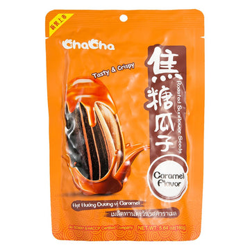 Chacha Sunflower Seeds Chinese Pecan Falvor And Caramel Flavor Set High-End Roasted Tv Game Snacks
