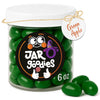 Jar O Goodies - Holiday , Christmas Stocking Stuffers, Green Apple Jelly Beans Gift Set, Original Chewy Candies (6 Ounce, 1 Pack) Party Favor - Gluten & Nut Free, Kosher Parve