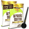 S.A. Wilsons Organic Gold Roast Coffee - enhanced Grind 16 oz | Higher in Caffeine & Palmitic Acid | 100% Organic Coffee | Smooth Balanced Clean Energy | Product of Canada USDA Certified Organic