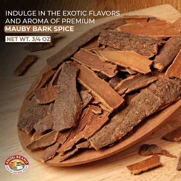 "Angel Brand Mauby Bark – 0.75 Oz Pouch Pack Of 3 – Authentic Mauby Bark For Tea, Infusions, And Traditional Beverages."