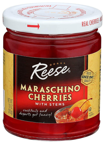 Reese Cherry Maraschino Red Stem