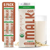 MALK Oat Milk (32oz, Pack of 6) Original Shelf Stable Organic Oat Milk, Non GMO, Dairy Free, Vegan, Plant Based, No Gums or Fill