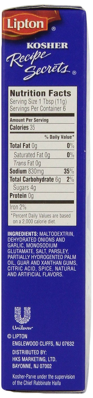 Lipton Recipe Secrets, Ranch Soup & Dip Mix, 2.4 Ounce (Pack of 12)