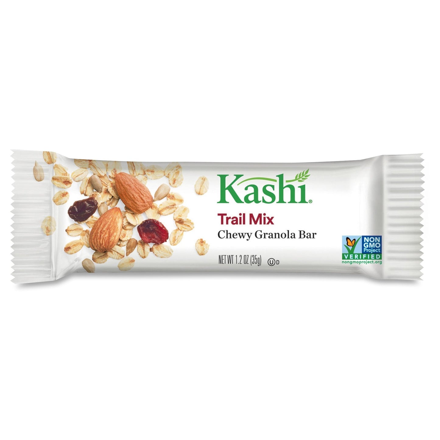 Kelloggs 37948 Chewy Granola Bar, Kashi, Trail Mix, 12/Bx, White