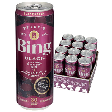 Bing Beverage Company Bing Black, 12 Fl Oz (Pack Of 12)