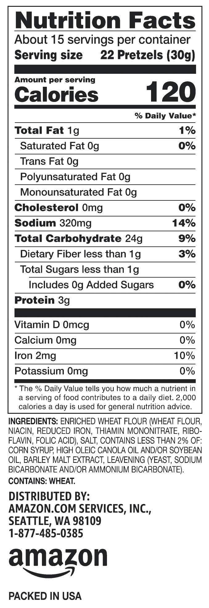 Large Online Retailer Grocery, Mini Twist Pretzels, 16 Oz (Previously Happy Belly, Packaging May Vary)