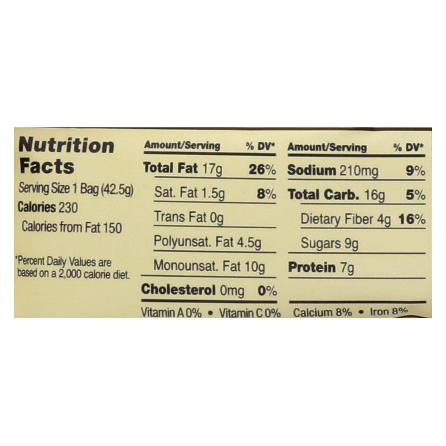 Sahale Snacks Almonds With Cranberries Honey Plus Sea Salt Glazed Nuts, 1.5 Ounce -- 9 Per Case.