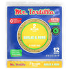 Mr. Tortilla Low Carb Keto Soft Taco Shells, Vegan, Quesadillas, Burritos, Heathy Bread Alternative, 2 Net Carbs, Delicious Smal