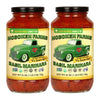 Hoboken Farms Basil Marinara Sauce - No Sugar Added, Low Sodium, Non-GMO, Preservative-Free, Low Carb, Keto - Better For You Pas