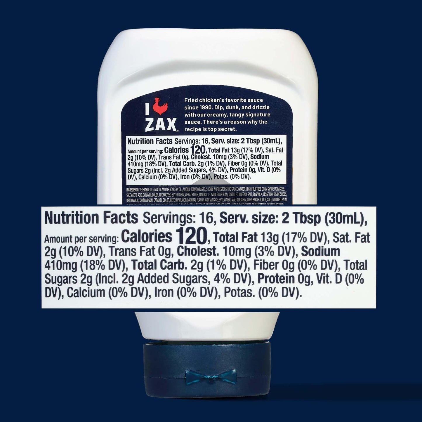 Zaxbys Sauce- Zax Sauce, Hot Sauce, Burger Sauce, Bbq Sauce, Wing Sauce, Special Dipping Sauce For Chicken Fingers, Burgers, Fry