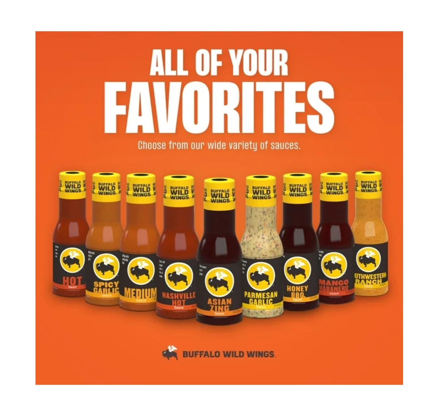 Buffalo Wild Wings Asian Zing Sauce - Pack of 2 - Perfect on Anything - Elevate Your Sauce Game - Delicious Classic Flavors that