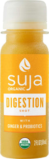 Suja Organic Digestion Shot With Flavor Blendger Apple Fruit Beverage Vinegar And Flavor Blendseng Immunity Support Functional Shot Cold-Pressed Juice With Live Probiotics Plant-Based & Gluten-Free (2 Fl Oz)