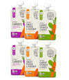 Serenity Kids 6+ Months Certified Organic Baby Food Pouches Veggie Puree No Sugary Fruits Or Added Sugar Allergen Free 3.5 Ou