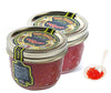 Tsars Salmon (Red) Caviar 200 g (7 oz.). Pack of two jars