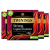 Twinings 1706 Strong Breakfast 80'S (Pack Of 4, Total 320 Tea Bags)