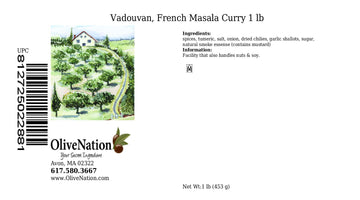 OliveNation Vadouvan, French Masala Curry Spice, Rich and Savory Seasoning Blend - 1 pound