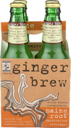 Maine Root Ginger Brew Soda, 12 Fl Ounce, Pack of 6, 12 Fluid Ounce