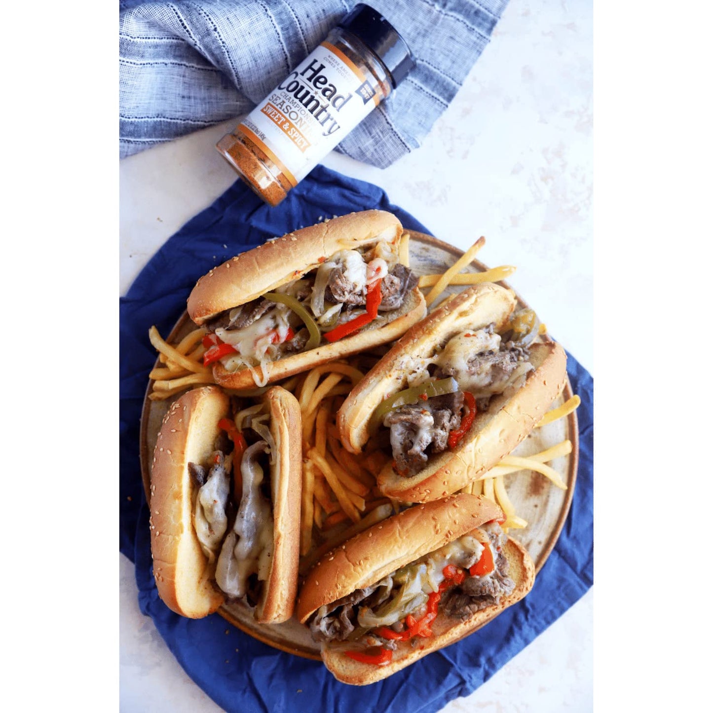 Head Country Bar-B-Q Championship Seasoning, Sweet & Spicy, Gluten Free, MSG Free, 5.12 Ounce, Pack of 1