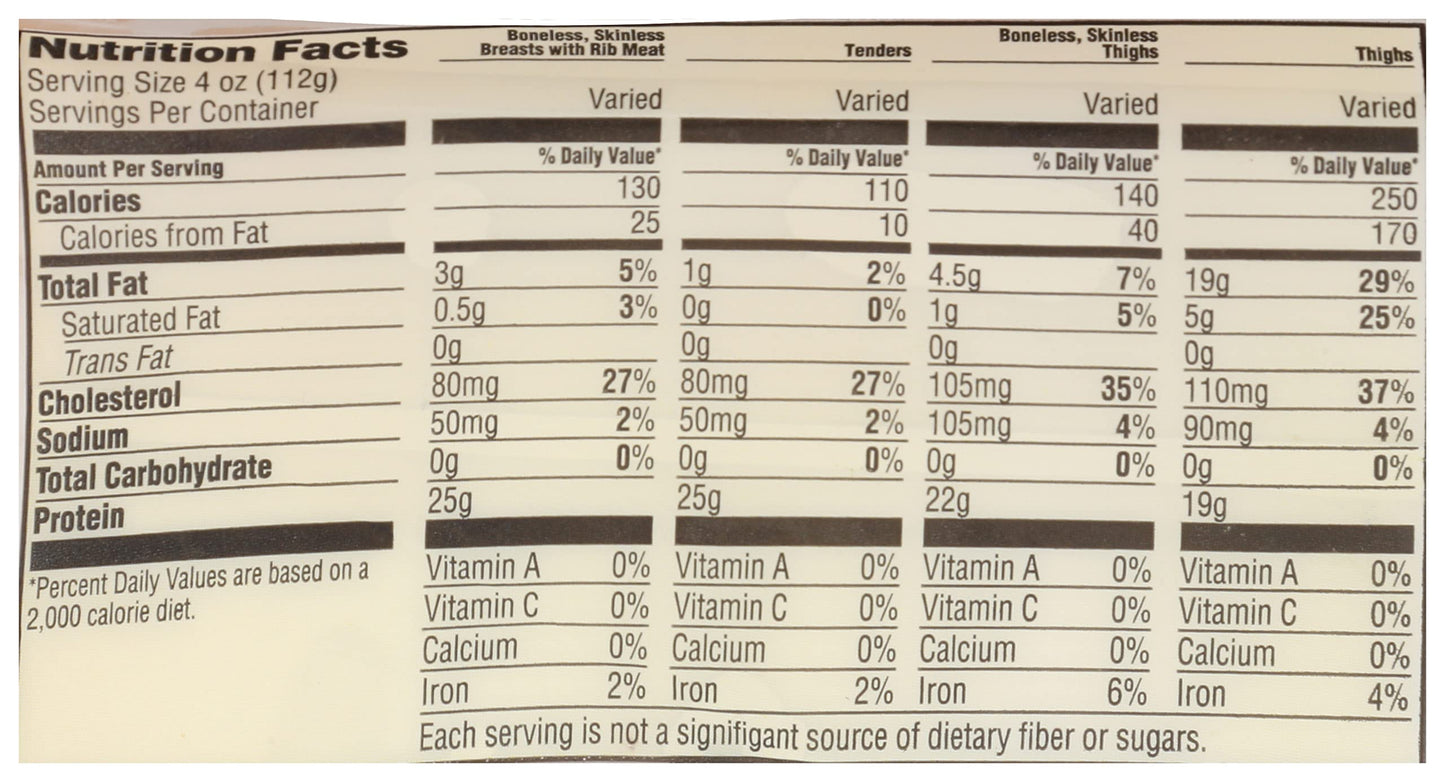 365 By Whole Foods Market, Chicken Breast Tenderloin Boneless Tray Pack Organic Step 3