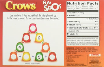 Crows Licorice Flavored Gumdrops (Pack Of 3) 6.5 Oz Theater Boxes