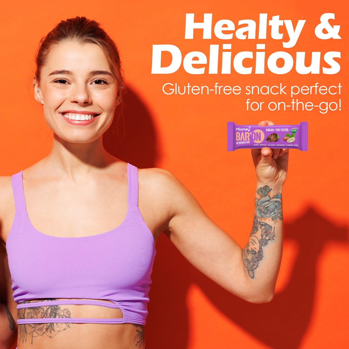 Ceres Gourmet Protein Bars - Vegan, Gluten-Free, High Protein, Low Sugar, 12-Pack, Banana-Peanut & Cocoa-Peanut Flavors