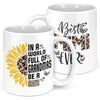 Bgsnbsha 11oz Ceramic Mug for Grandma, White Coffee Cup, Perfect Mothers Day & Birthday Gift from Grandkids