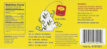 GoTo Tea Hong Kong Style Black Tea - English Breakfast - 100 Tea Bags