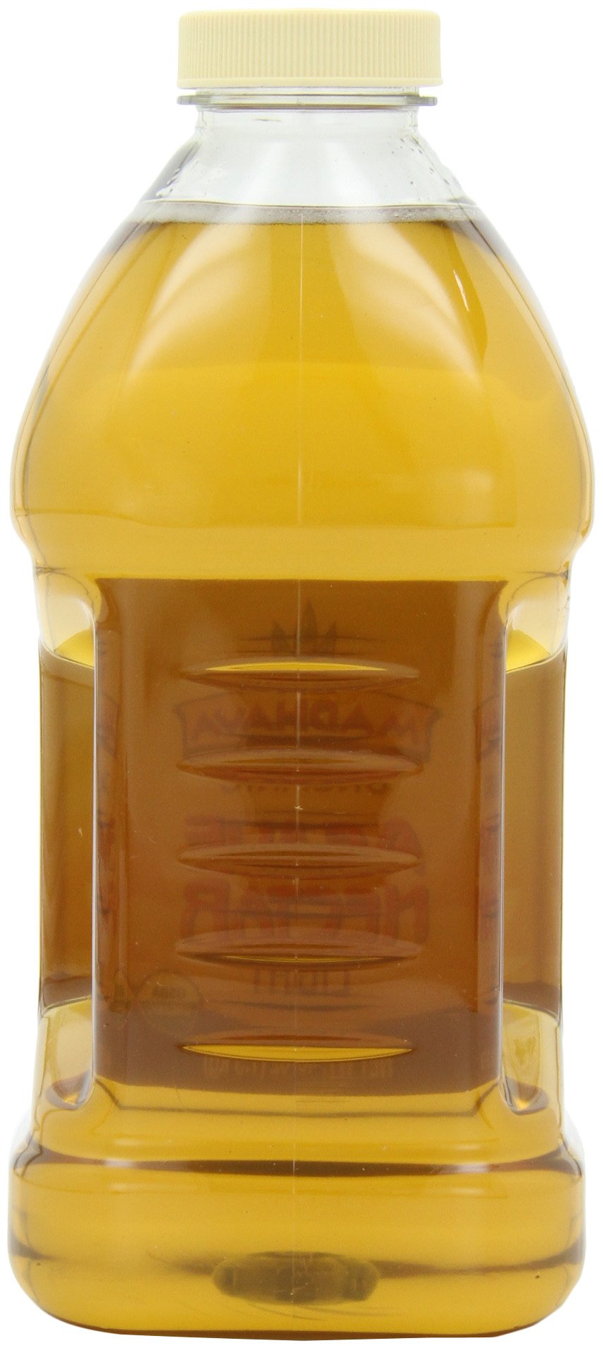 MADHAVA Organic Light Agave (92 oz, Pack of 2), Liquid Sugar Alternative, 100% Pure Organic Blue Agave Nectar, Vegan, Non-GMO, N