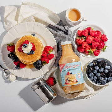 Butter Country Rich & Creamy Buttermilk Syrup | Original Buttermilk Flavor | No Artificial Flavors, No Corn Syrup, Gluten-Free,