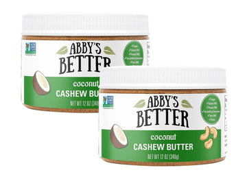 Abby'S Better: Coconut Cashew Nut Butter, 12 Oz Jar