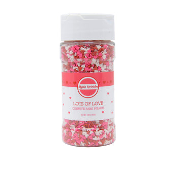 Mystic Sprinkles Valentine'S Day Sprinkle Mixes (Lots Of Love Mini Hearts 2.6Oz)