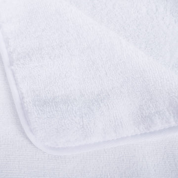 Polyte Quick Dry Lint Free Microfiber Bath Sheet, 35 X 70 In, Pack Of 2 (White)