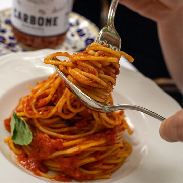 Carbone Tomato Basil Pasta Sauce - Non-GMO, Vegan, Gluten-Free - 24 Fl Oz (Pack of 2)