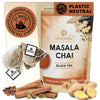 BREWIX, Masala Chai Tea Bags (25 Pyramid Tea Bags) Strong, Robust & Spicy - Pure Ingredients | Black Tea, Cinnamon, Ginger, Blac
