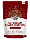 Manitoba Harvest Superseed Snack Clusters, Dark Chocolate - 5g Plant Based Protein and 5g Omegas 3 & 6 per 30g Serving - Non-GMO