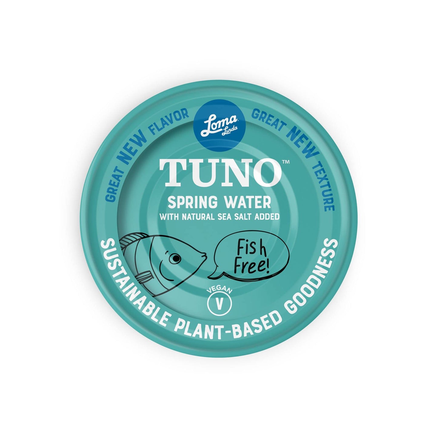 Loma Linda Tuno - Plant-Based (Spring Water, 6 Pack)