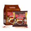 Korean Food Bulramen Stir-Fried Ramen Jjajang, Artificial Spicy Chicken Flavor, 5 Packs (4.9 oz Each), Korean Black Bean Instant