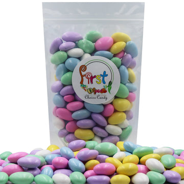 Firstchoicecandy Jordan Almonds (2 Pound, Assorted Pastel Colors)