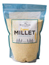 Whole Organic Hulled Millet Seed - 5Lb Millet Organic Whole Grain Seed- Gluten-Free Organic Millet Grain For Porridge, Salads, F