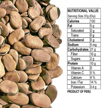 Eastern Feast - Large Broad Fava Beans, 2 Lbs (907G)