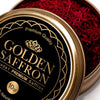 Golden Saffron, Finest Pure Premium All Red Saffron Threads, Grade A+ Super Negin, Non-Gmo Verified. For Tea, Paella, Rice, Desserts, Golden Milk And Risotto (10 Grams)