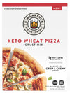 King Arthur Keto Pizza Crust Mix - Low Carb, 1g Net Carbs, 10.25 oz, Makes Two 12 in Crusts