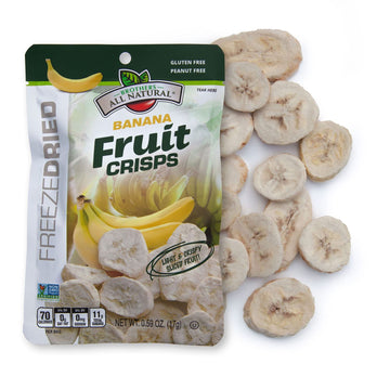 Brothers-All-Natural Fruit Crisps, Banana, 0.59 Oz (Pack Of 24)