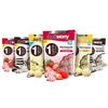 Don t Worry Low Calorie Meringue Cookies - 6 Pack - Strawberry, Vanilla and Cookies&Cream, Just 1 Calorie per Piece | Low Sugar