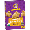 Annies Organic Baked Bunny Grahams Snacks, Honey, 7.5 oz
